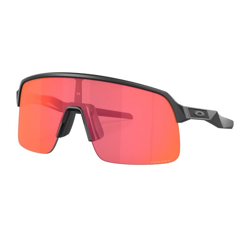 Oakley Sunglasses Sutro Lite (Lens Colour: Prizm Trail Torch) matte carbon grey - 1 pair of glasses with hard case