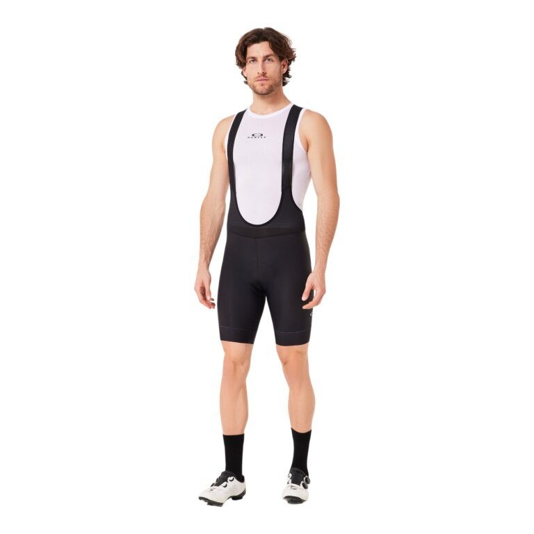 Oakley Icon Classic BIB 2.0 Cycling Shorts (long-lasting comfort, road performance) black men's