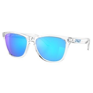 Oakley Sunglasses Frogskins (Lens Colour: Prizm Sapphire) transparent crystal clear 9013D0 - 1 pair of glasses
