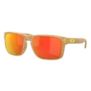 Oakley Holbrook Polarised Sunglasses (Lens Colour: Prizm Ruby Polarised) matte beige/brown - 1 pair of sunglasses
