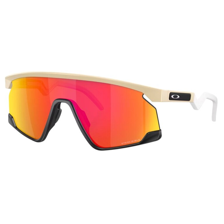 Oakley sunglasses Bxtr (lens colour: Prizm ruby) matte beige - 1 pair of glasses