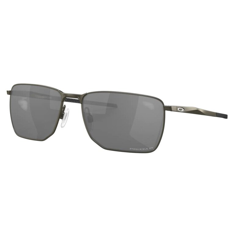Oakley Sunglasses Ejector Polarised (Lens Colour: Prizm Black Polarised) Carbon Grey - 1 Pair of Glasses