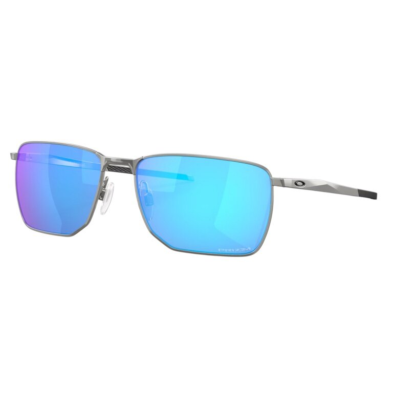 Oakley Sunglasses Ejector (Lens Colour: Prizm Sapphire) chrome grey satin - 1 pair of glasses