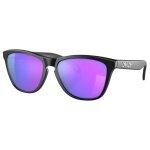Oakley Sunglasses Frogskins (Lens Colour: Prizm Violet) matte black/purple 9013H6 - 1 pair of glasses