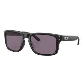Oakley Holbrook sunglasses (lens colour: Prizm grey) matte black 9102E8 - 1 pair of glasses