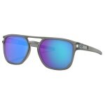 Oakley Latch Beta Sunglasses Polarised (Lens Colour: Prizm Sapphire Polarised) Matte Grey/Ink - 1 Pair of Glasses