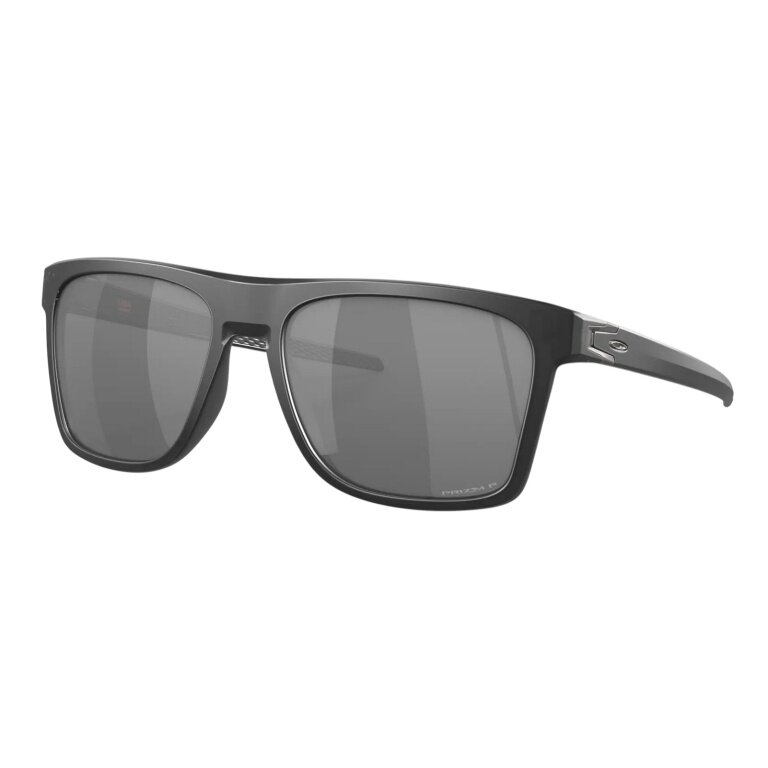 Oakley Sunglasses Leffingwell Polarised (Lens Colour: Prizm Black Polarised) Matte Black/Ink - 1 Pair of Glasses
