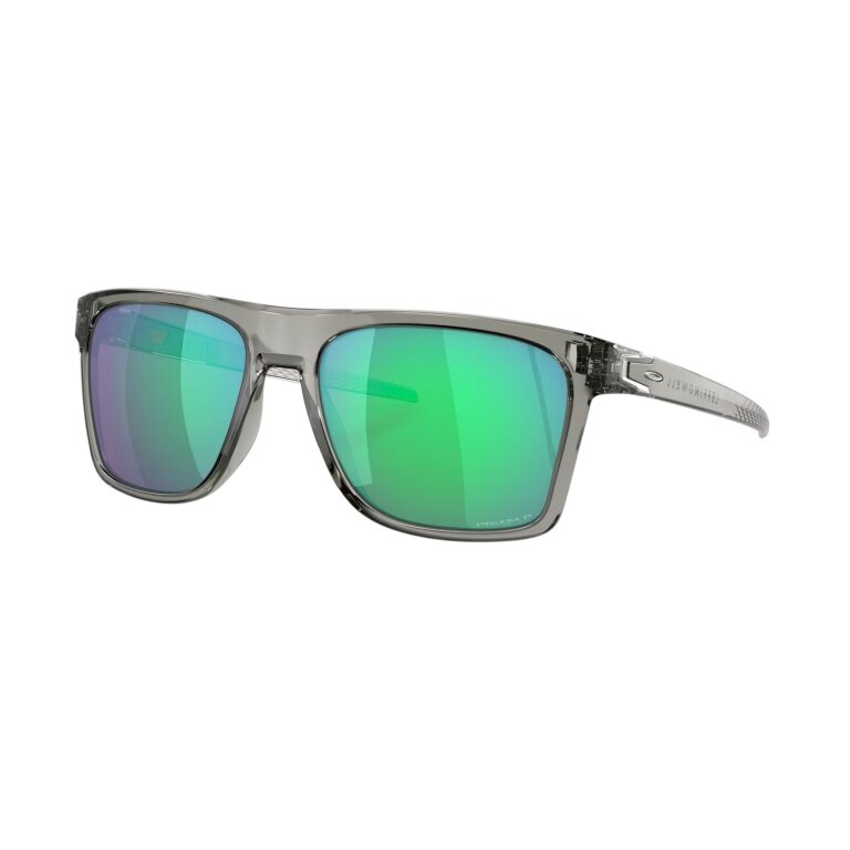 Oakley Sunglasses Leffingwell Polarised (Lens Colour: Prizm Jade Polarised) grey/ink - 1 pair of glasses