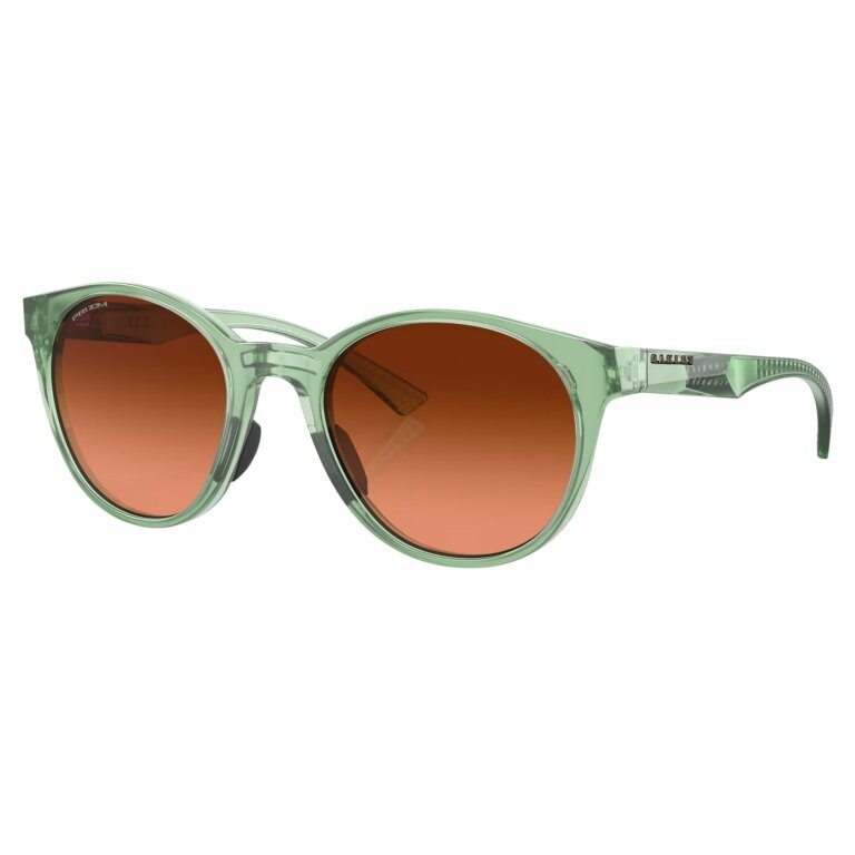 Oakley sunglasses Spindrift (lens colour: Prizm brown gradient) transparent jade green ladies - 1 pair of glasses