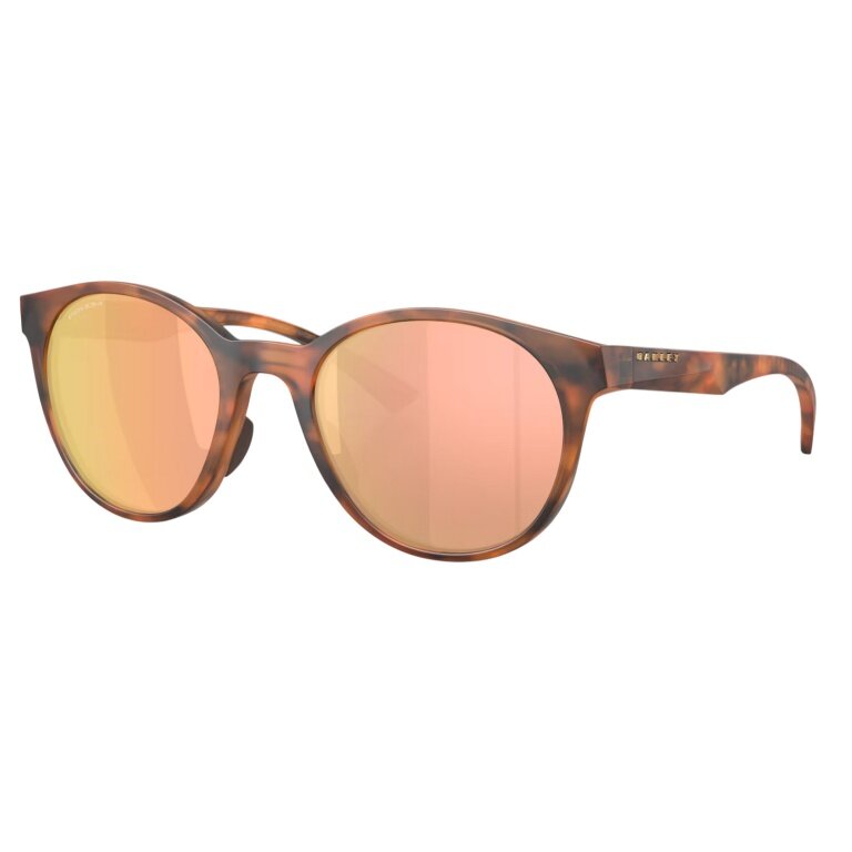 Oakley Sunglasses Spindrift (Lens Colour: Prizm Rose Gold) 2025 Matte Ginger Brown Ladies - 1 Pair of Glasses