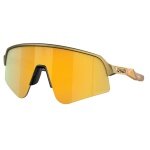 Oakley Sunglasses Sutro Lite Sweep (Lens Colour: Prizm 24k) brass tax gold - 1 pair of glasses with hard case