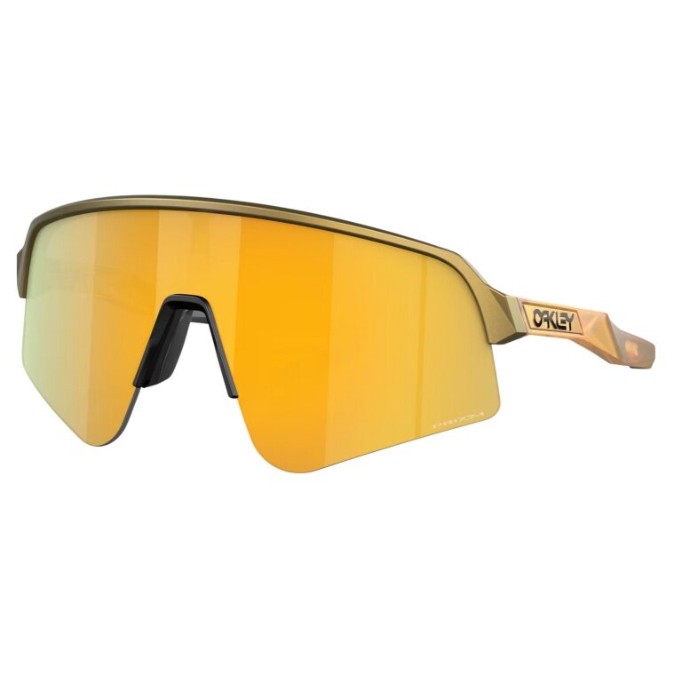 Oakley Sunglasses Sutro Lite Sweep (Lens Colour: Prizm 24k) brass tax gold - 1 pair of glasses with hard case