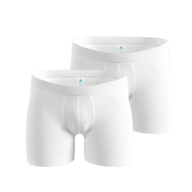 Odlo Underwear Boxershorts Active Light (light, breathable) white men's - pack of 2