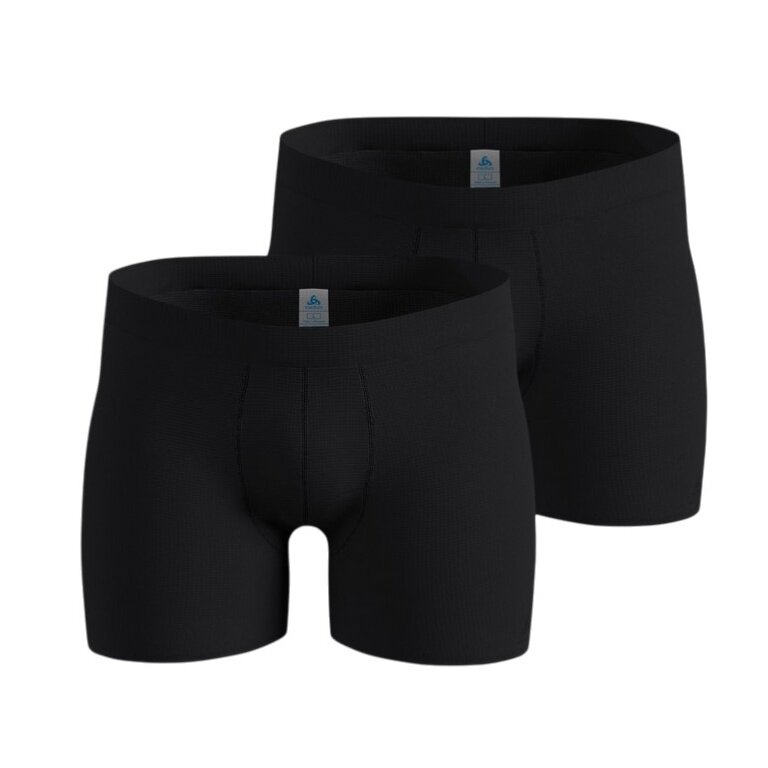 Odlo Underwear Boxershorts Active Light (lightweight, breathable) black men's - pack of 2