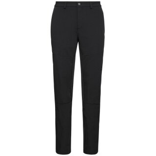 Odlo hiking trousers Ascent Warm (excellent freedom of movement, water-repellent) long black men