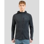 Odlo Hooded Jacket Ascent Micro Performance 125 (Wool Blend, quick-drying) black Men