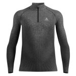 Odlo Long Sleeve Shirt Performance Warm Blackcomb (quick-drying, seamless) Underwear grey/black Men's