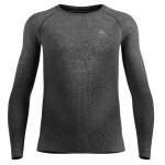 Odlo Long Sleeve Shirt Performance Warm Blackcomb (warm, seamless, quick-drying) underwear black/grey men's