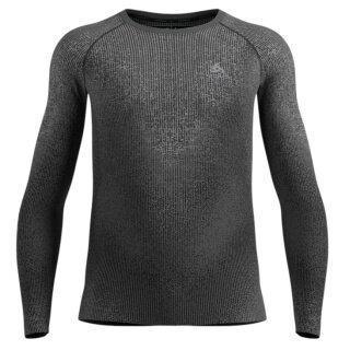 Odlo Long Sleeve Shirt Performance Warm Blackcomb (warm, seamless, quick-drying) underwear black/grey men's