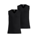 Odlo Active Light Functional Underwear Singlet with Neckline Black Men's - Pack of 2