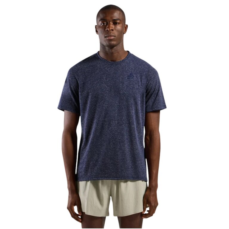 Odlo Sport-Leisure T-shirt Essential Linencool (light, breathable) melange navy blue men's
