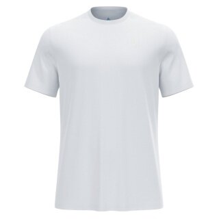 Odlo Hiking/Recreational T-shirt Crew Neck Cardada (100% Polyester) white Men's