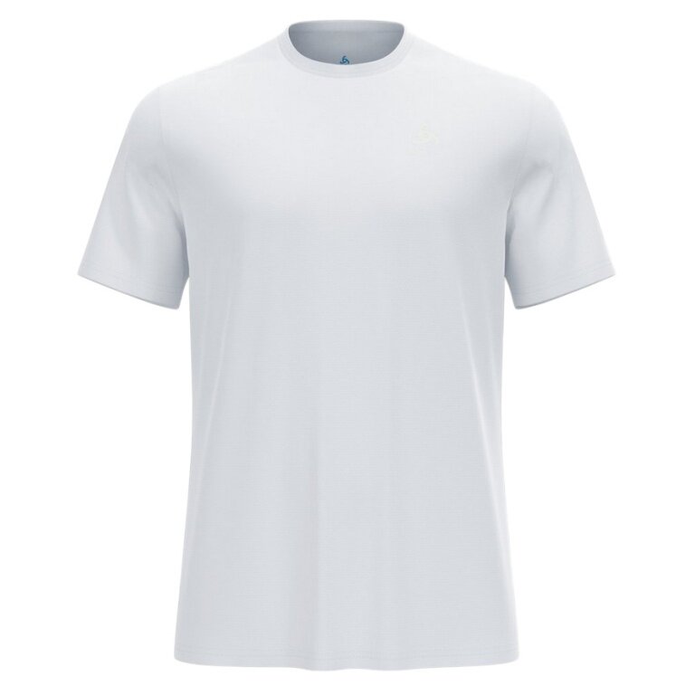Odlo Hiking/Recreational T-shirt Crew Neck Cardada (100% Polyester) white Men's