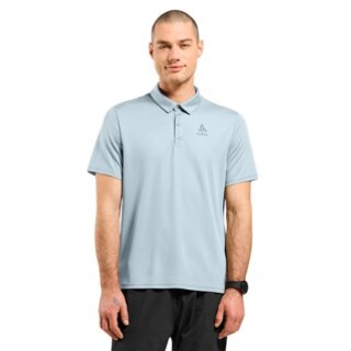 Odlo Hiking/Recreation Polo Cardada 2026 (quick-drying, high wearing comfort) light blue men's