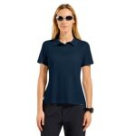 Odlo Hiking/Recreational Polo Cubic Light (light, quick-drying) sapphire blue ladies