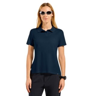 Odlo Hiking/Recreational Polo Cubic Light (light, quick-drying) sapphire blue ladies