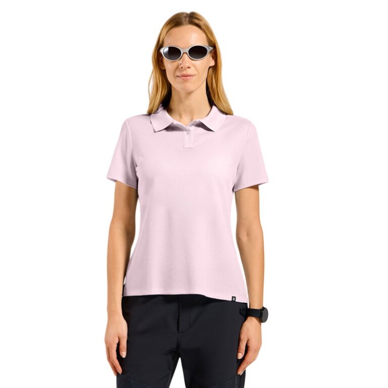 Odlo Hiking/Recreation Polo Cubic Light (light, quick-drying) pink ladies