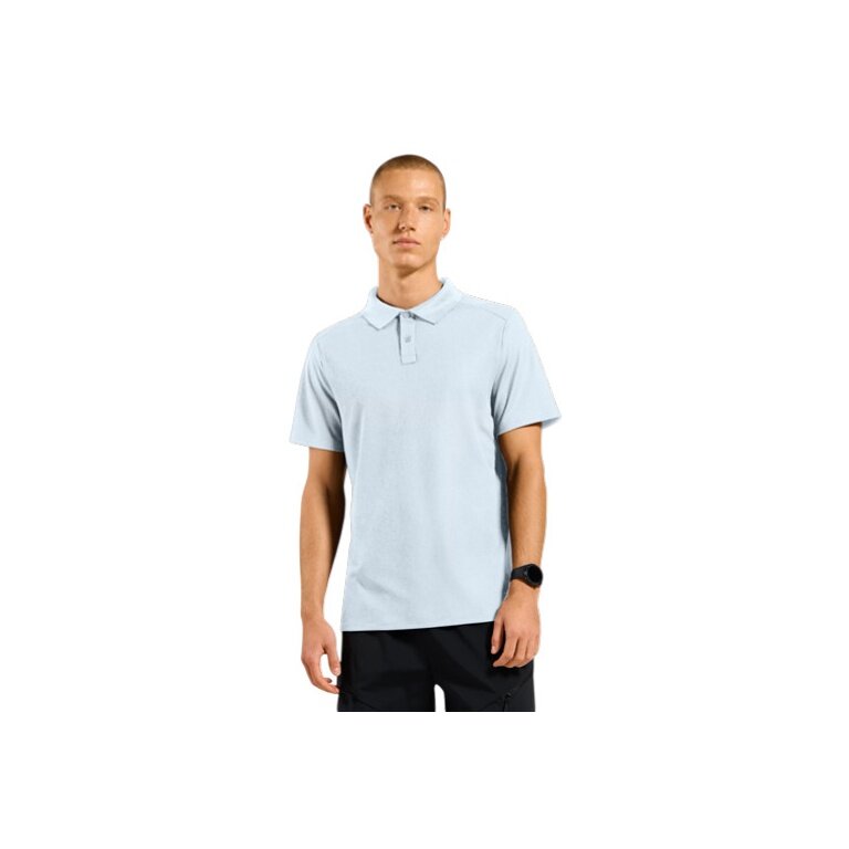 Odlo Hiking/Recreation Polo Cubic Light (light, quick-drying) light blue men's