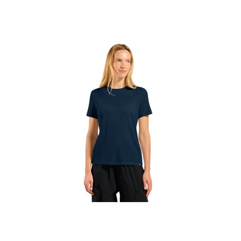 Odlo Hiking/Recreation Shirt Cubic Light (lightweight, quick-drying) sapphire blue ladies