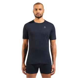 Odlo Functional Underwear T-shirt Natural Merino 160 (temperature regulation, merino wool) black men's