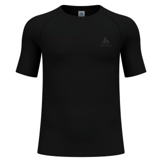 Odlo Functional Underwear Shirt Performance Wool 140 (Merino-Mix, seamless, quick-drying) black Men