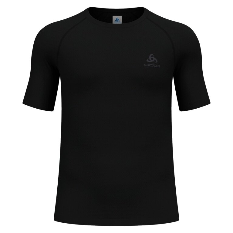 Odlo Functional Underwear Shirt Performance Wool 140 (Merino-Mix, seamless, quick-drying) black Men