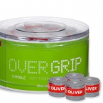 Oliver Overgrip 0.6mm (thin and absorbent) grey 60-pack