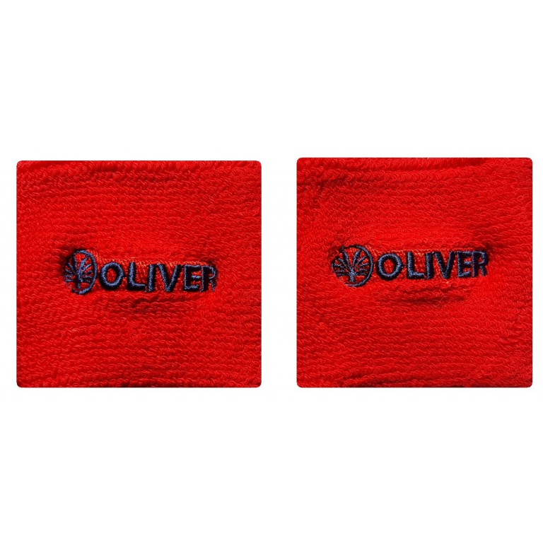 Oliver Sweatband Standard Red 2 Pack