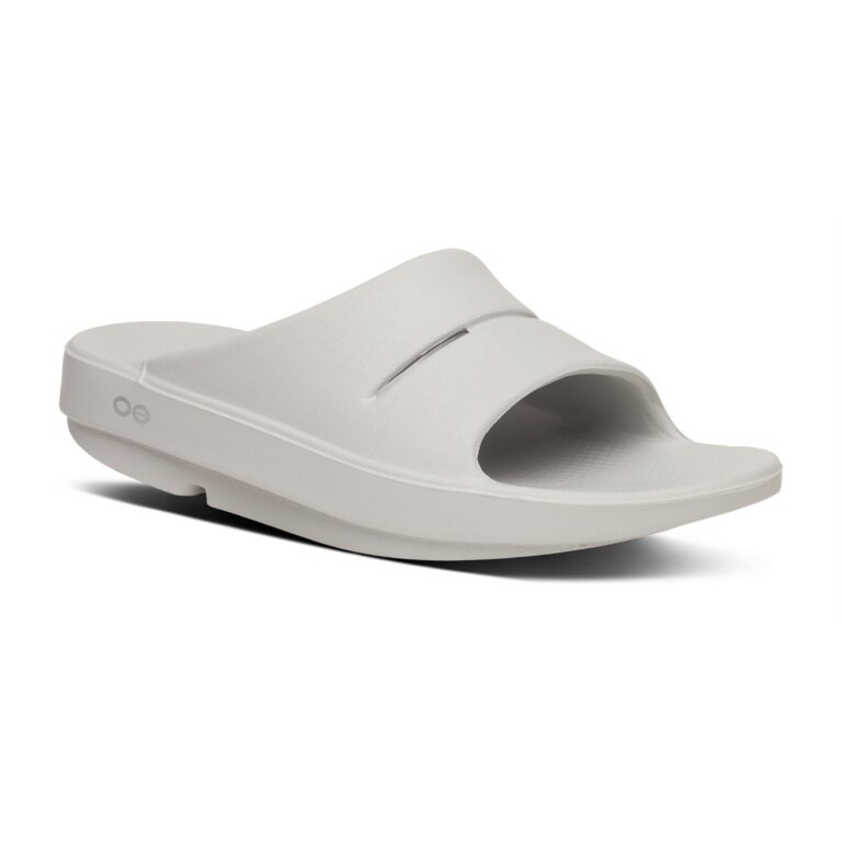 Oofos Sandal Ooah Recovery - light grey - 1 pair