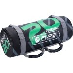 Pure2Improve Fitness Powerbag 20.0kg - black/green -