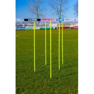 Powershot Slalom Pole 5 Piece Set 1.72m Yellow