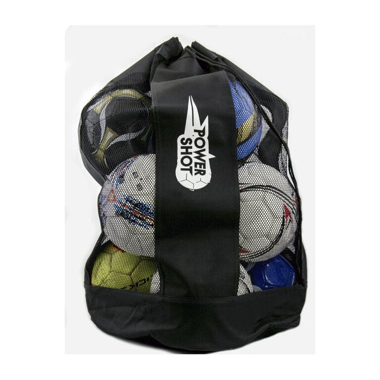 Powershot Ball Bag for up to 12 Balls in Black