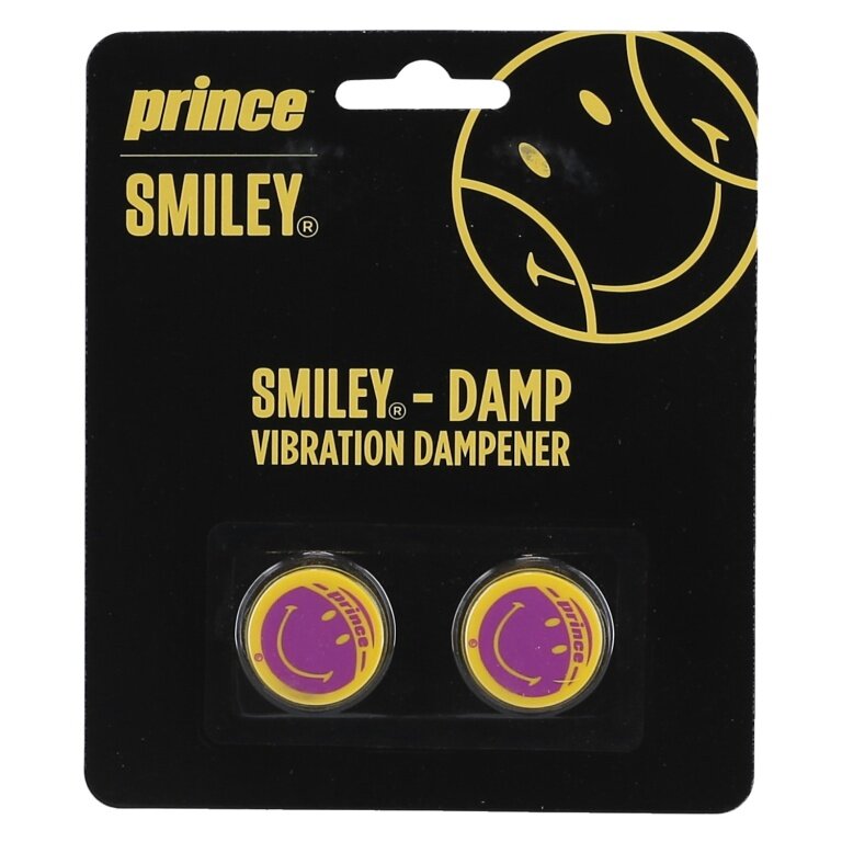 Prince Shock Absorber Smiley Damp Violet - 2 Pieces
