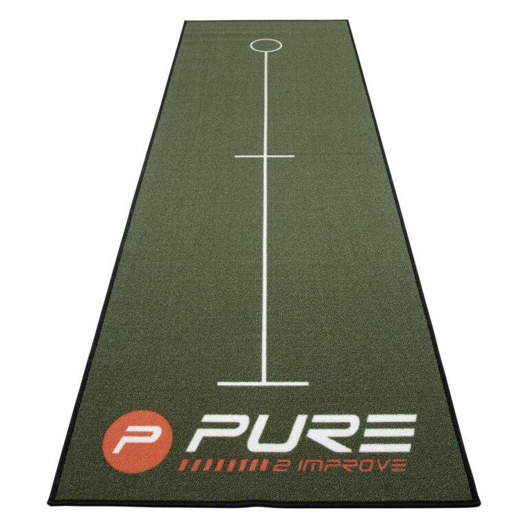 Pure2Improve Golf Putting Mat Talent green 80x237cm