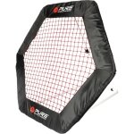 Pure2Improve Football Training Rebounder Hexagon Black 140x125 cm