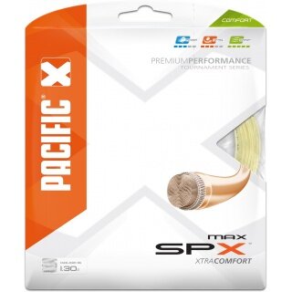 Pacific Tennis String SPX Max (Comfort+Arm Protection) natural 12m Set