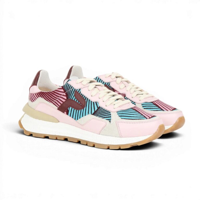 Panafrica Sneaker Akanda Arbouse pink/multicoloured Ladies