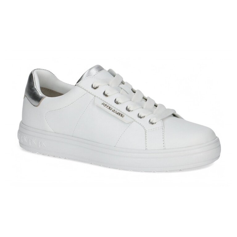 Peter Kaiser Sneakers 40 (leather) white/silver ladies