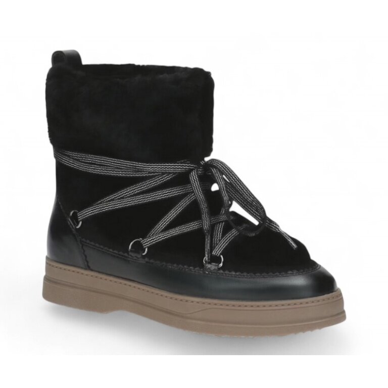 Peter Kaiser Winter Shoes 76230 (Smooth Leather/Wool) black Ladies