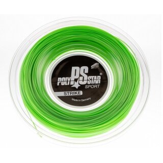 Polystar Tennis String Strike (Durability + Power) green 200m reel